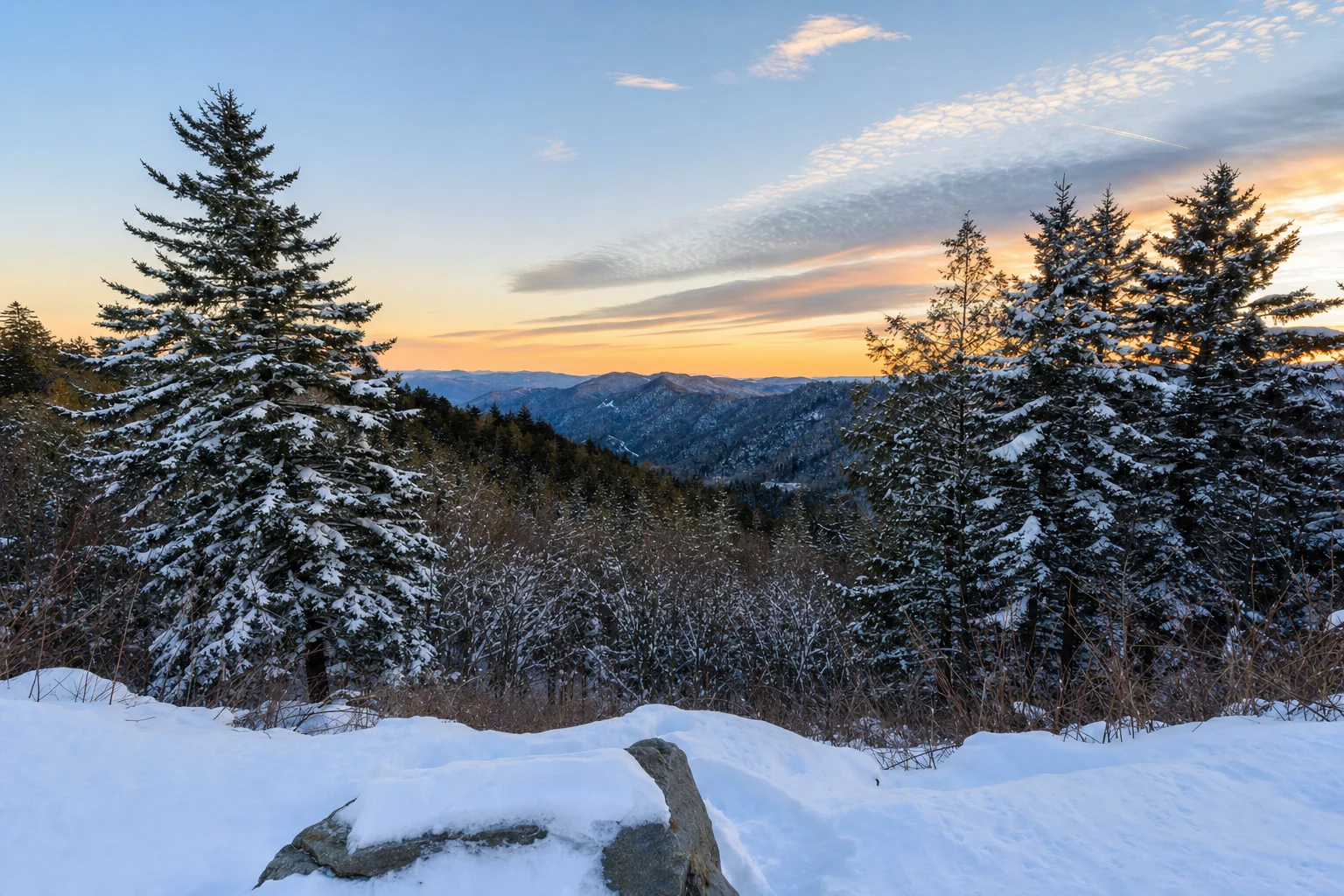 Winter in the Smokies